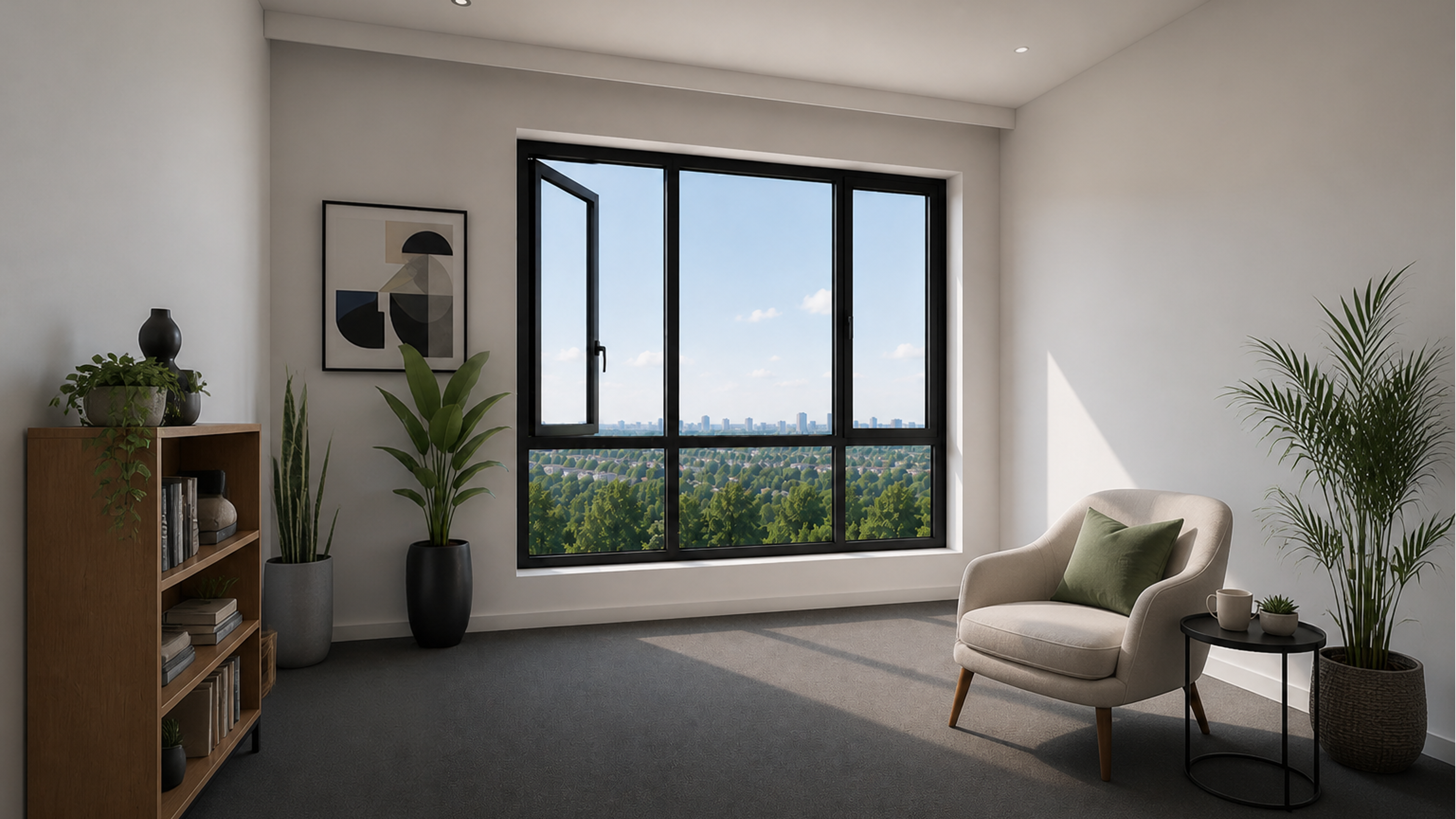 Aluminium Casement Windows