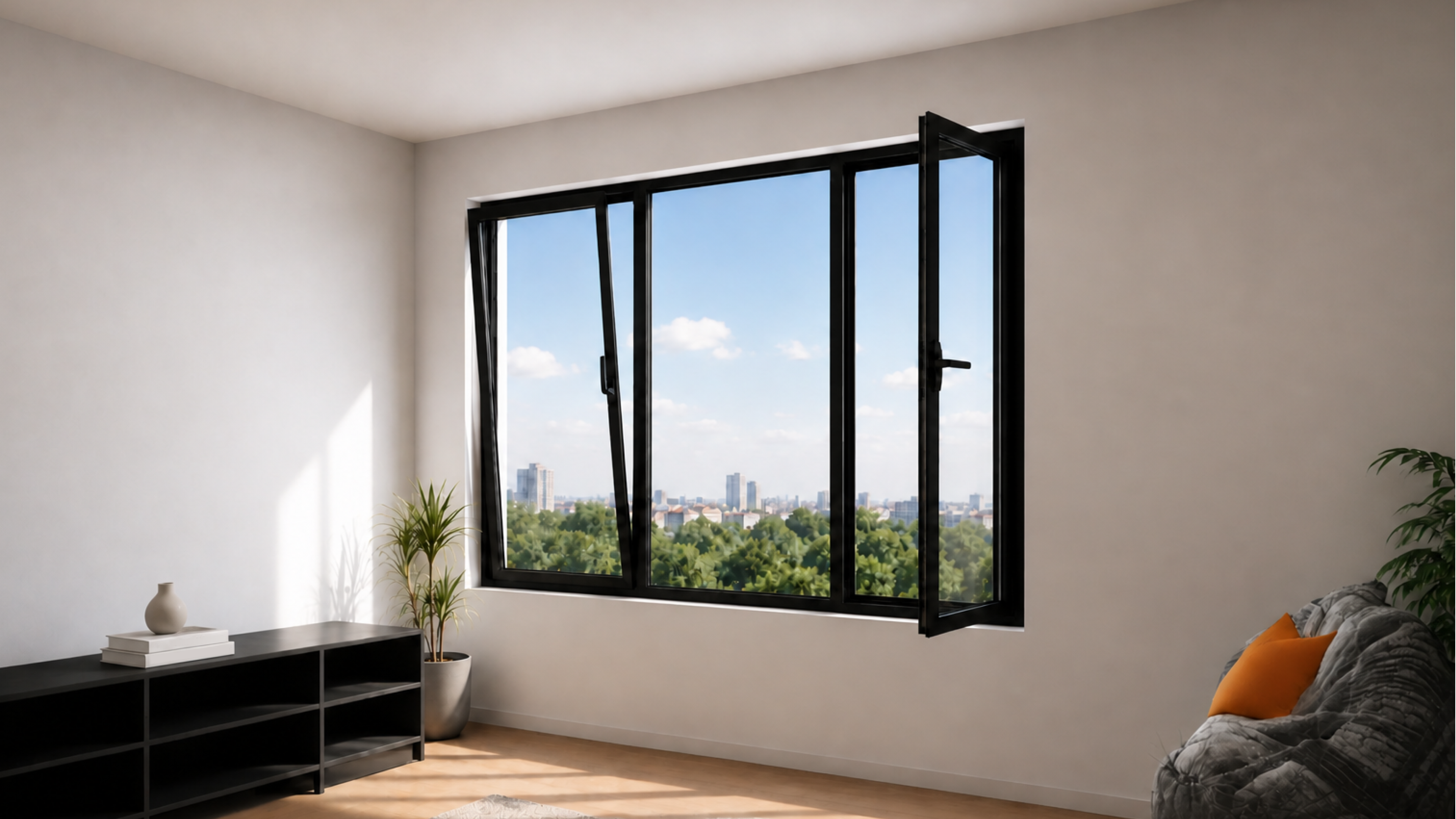 Aluminium Tilt and Turn Windows